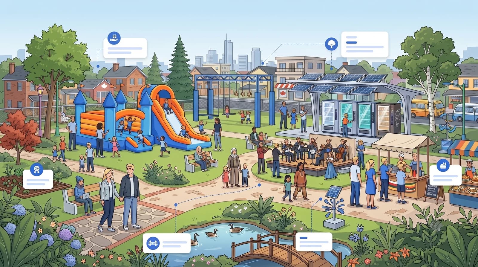 The public space it funds